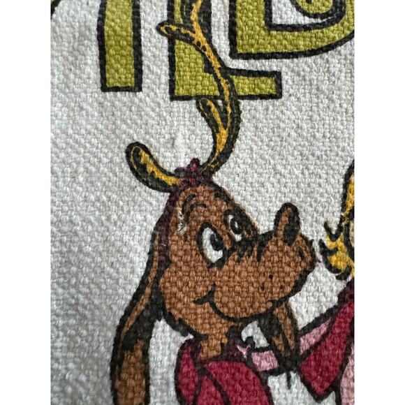 The Grinch Welcome To Who-Ville Indoor Mat Rug Holiday Christmas Tree Decor Max - Picture 10 of 11